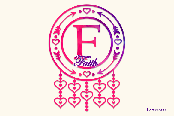 Boho Arrow Monogram Font - Preview 2