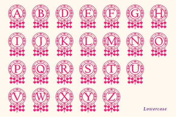 Boho Arrow Monogram Font - Preview 4