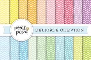 Delicate Chevron Digital Paper Graphic by point · Creative Fabrica