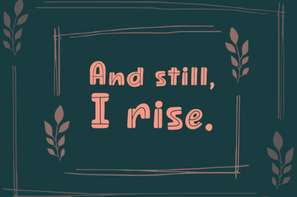 Dussa Font PNG with transparent background - Preview 1
