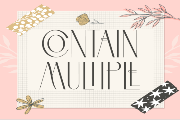 Mclassic Font PNG with transparent background - Preview 2