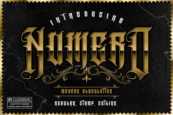 Numero Gothic Font