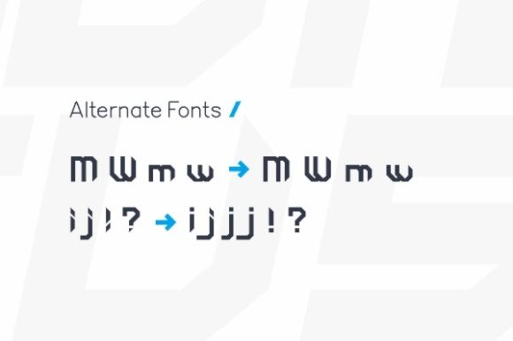 Overuse Font PNG with transparent background - Preview 3
