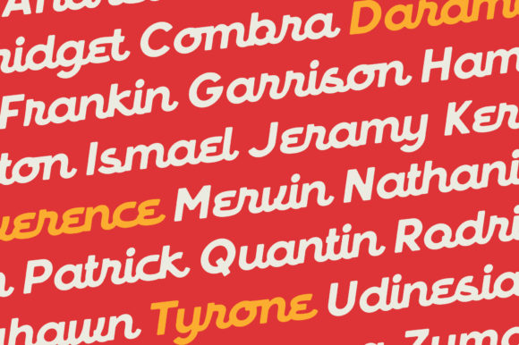 Retrokia Font PNG with transparent background - Preview 5