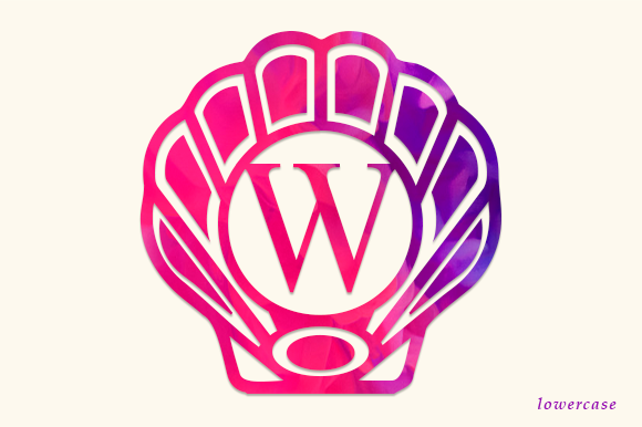 Shell Monogram Font font preview - 2