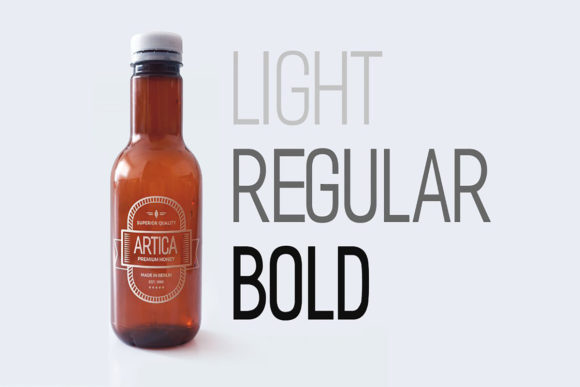 Artica Font - Preview 3