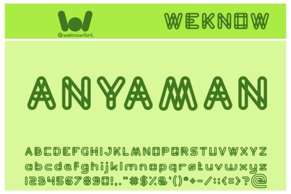 Bamboo Shoots Font - Preview 2