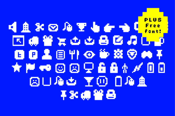 Big Pixel Font - Preview 1