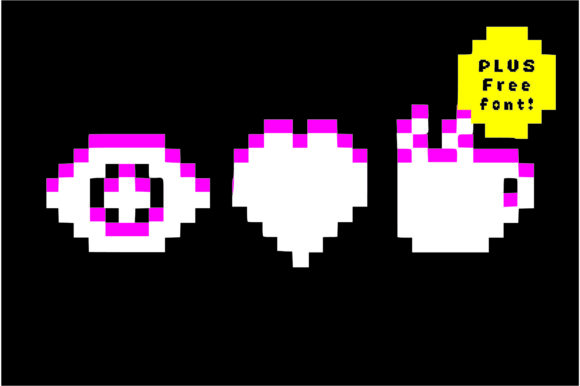 Big Pixel Font - Preview 2