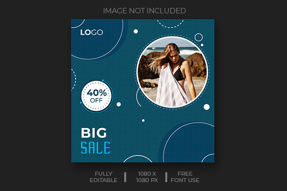 Big Sale Instagram Banner Design Graphic by Rifat Hasnain · Creative ...