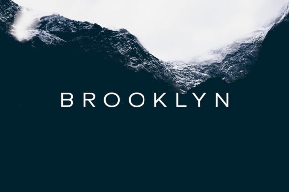 Brooklyn Sans Serif Font By designova