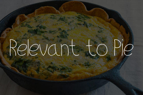 Cheese Tart Font PNG with transparent background - Preview 3