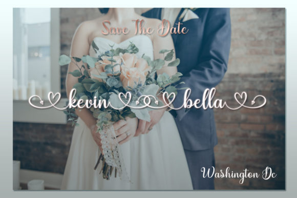 Dangellio Font PNG with transparent background - Preview 2