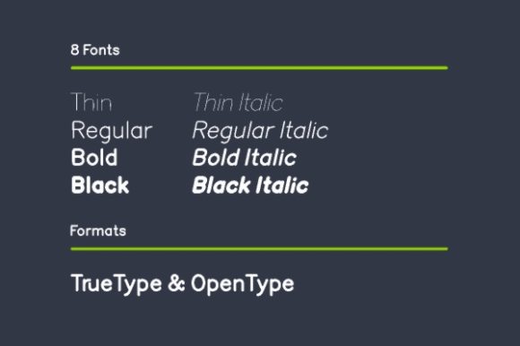 Enuy Font - Preview 1