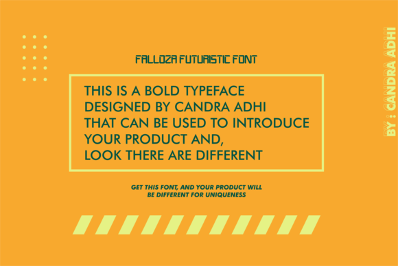 Falloza Font - Preview 1