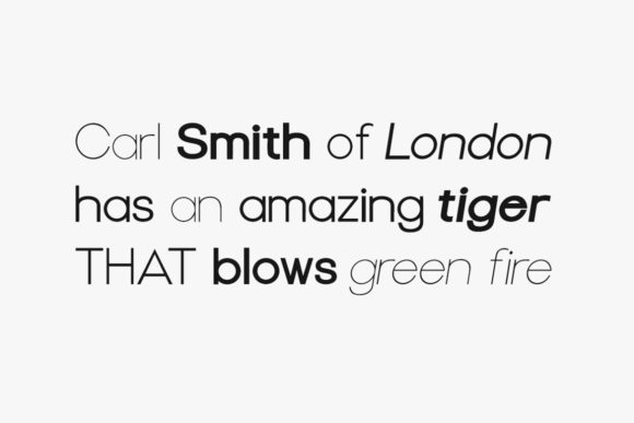 Focus Grotesk Font - Preview 2