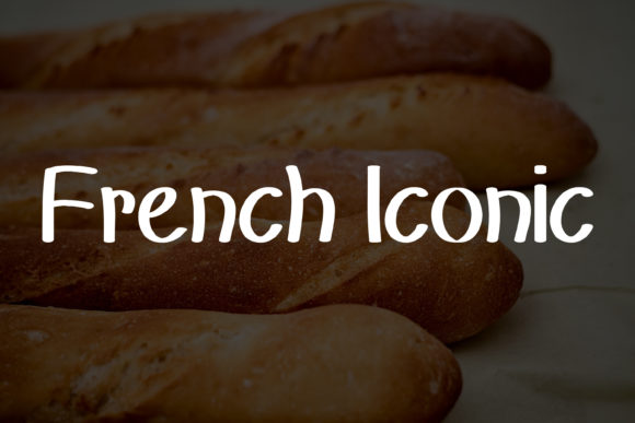 Fresh Baguette Font PNG with transparent background - Preview 2