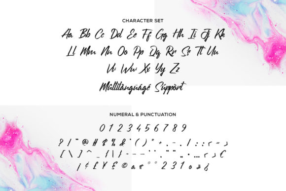 Handrush Font - Preview 2