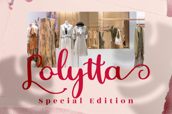 Lolytta Renda Font PNG with transparent background - Preview 1