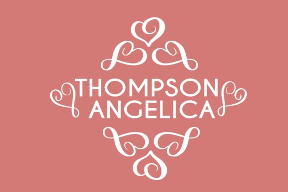 Love Dingbats Font PNG with transparent background - Preview 2