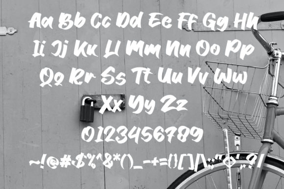 Melvines Font PNG with transparent background - Preview 5