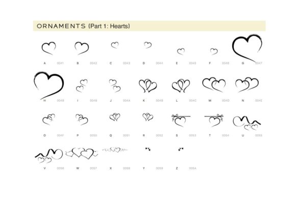 Roselind Font PNG with transparent background - Preview 1