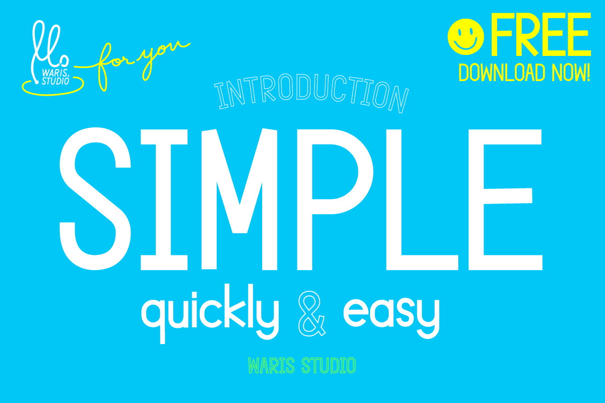 Simple sample text preview