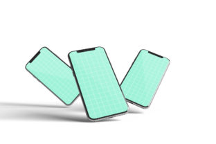 Three Phone Mockup Graphic by Ian Mikraz · Creative Fabrica