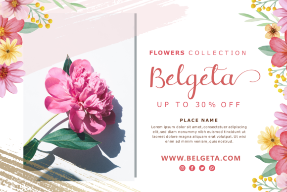 Belvina Font - Preview 4