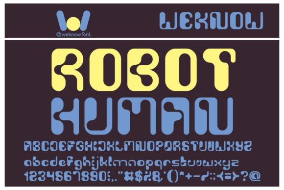 Biological Font - Preview 1