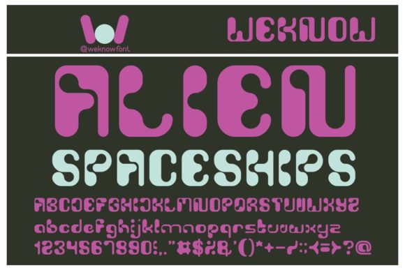 Biological Font - Preview 2