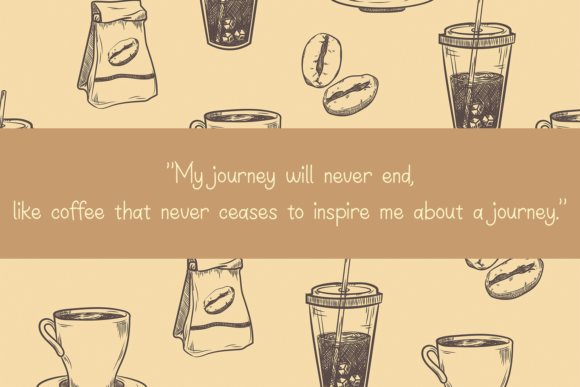 Break Coffee Font - Preview 1