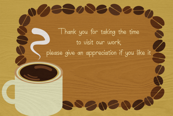 Break Coffee Font - Preview 4