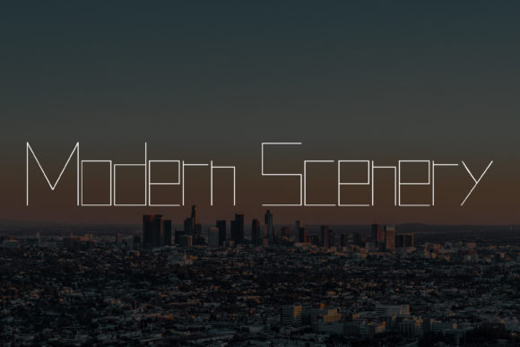 City Overlook Font - Preview 1