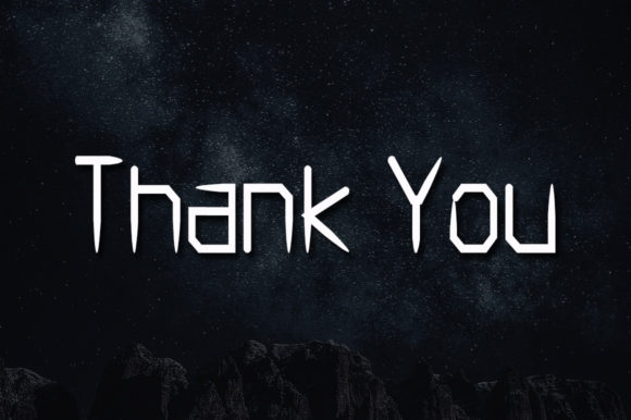 Galaxy Exo Font PNG with transparent background - Preview 3