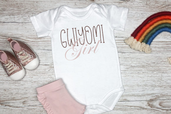 Gwiyomi Font PNG with transparent background - Preview 6