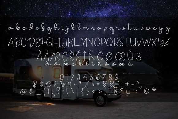 Journey Font PNG with transparent background - Preview 3