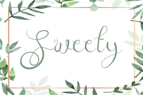 Loving Caligraphy Font font preview - 3