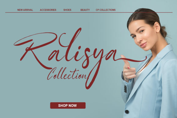 Queen Anasya Font PNG with transparent background - Preview 4