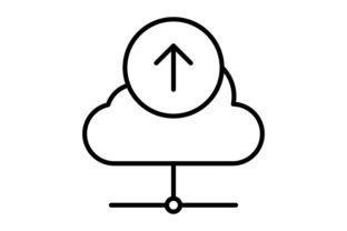 Upload Icon Design Graphic by atifabce · Creative Fabrica