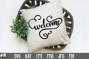 Fancy Welcome Sign Graphic by oldmarketdesigns · Creative Fabrica