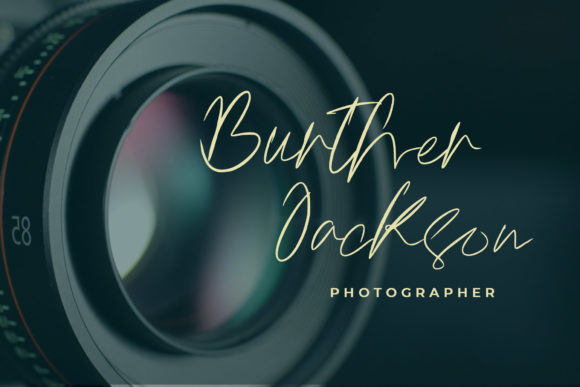 Ametta Signature Script Font - Preview 2