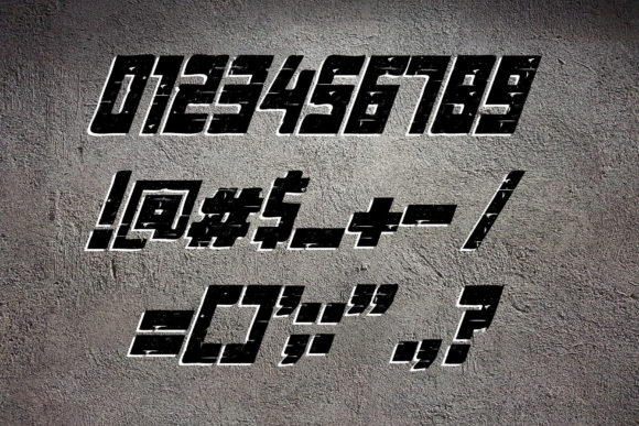 Bullet Font - Preview 3