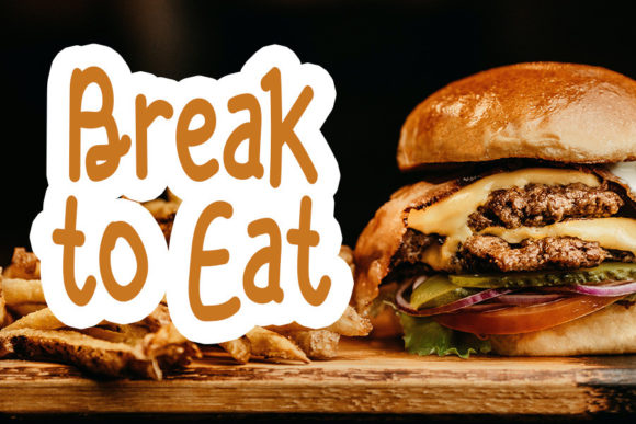 Chicken Grilled Font PNG with transparent background - Preview 1