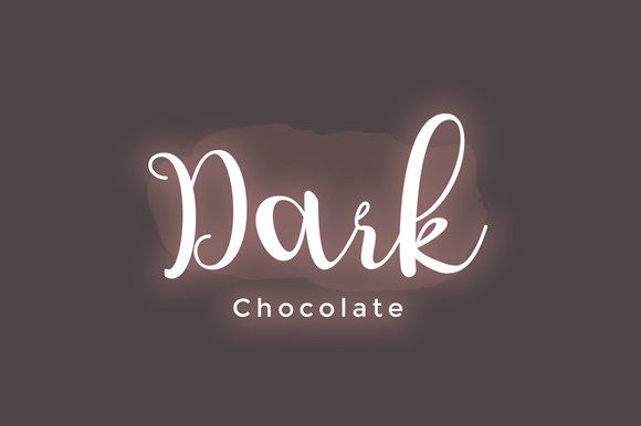 Chocolate Script Font - Preview 2