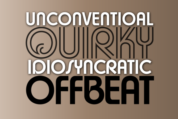 Churchward Design Font - Preview 1