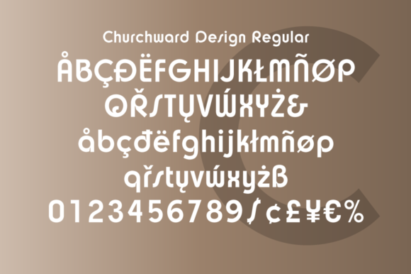 Churchward Design Font - Preview 2