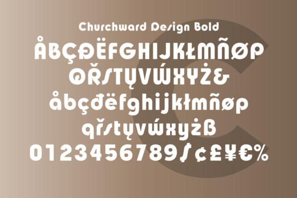 Churchward Design Font - Preview 3