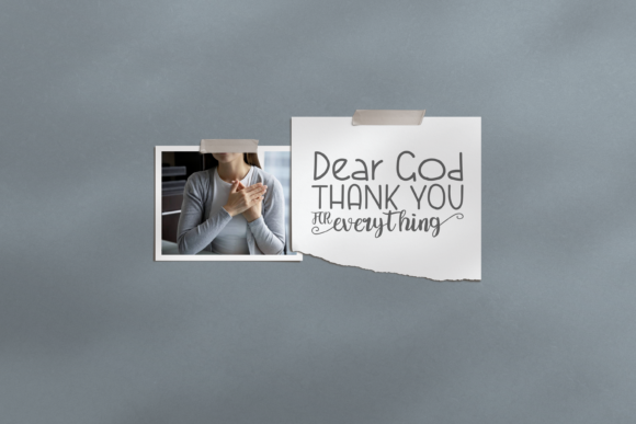 Dear God Duo Font - Preview 2