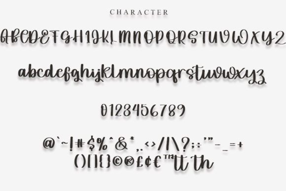 Flower Font - Preview 4